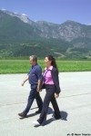 Luca Salvadori and Michelle Bassanesi
walking the tarmac 