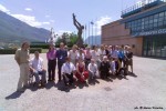 AWE group photo 
outside the museum