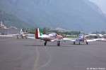 Aviamilano F8L Falco wing taxiing