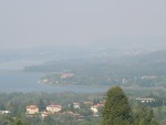 Calcinate, as seen from Villa Cagnola