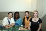 Amy Laboda, Elizabeth Afande, Kathrin Woetzel, Sevda Tantan during the 1st WAI Europe Section Meeting Breakfast