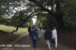 AWE 2006 - walking the grounds to the Caproni Villa